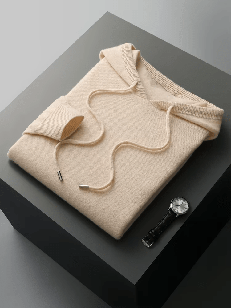 PURE EXTRA - FINE MERINO WOOL LEISURE HOODIE - Derada