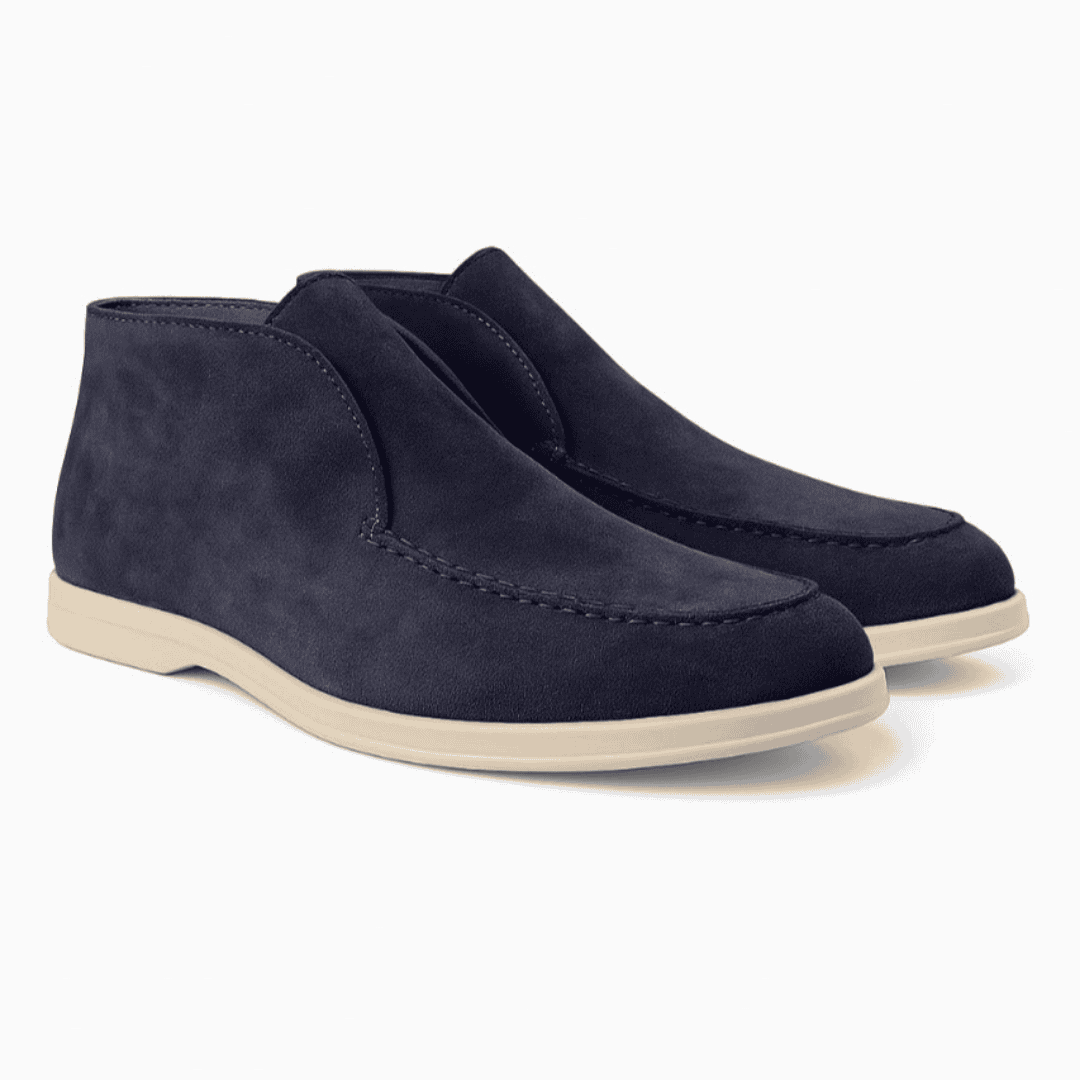 Derada | Hoge Suede Loafers - Derada Fashion