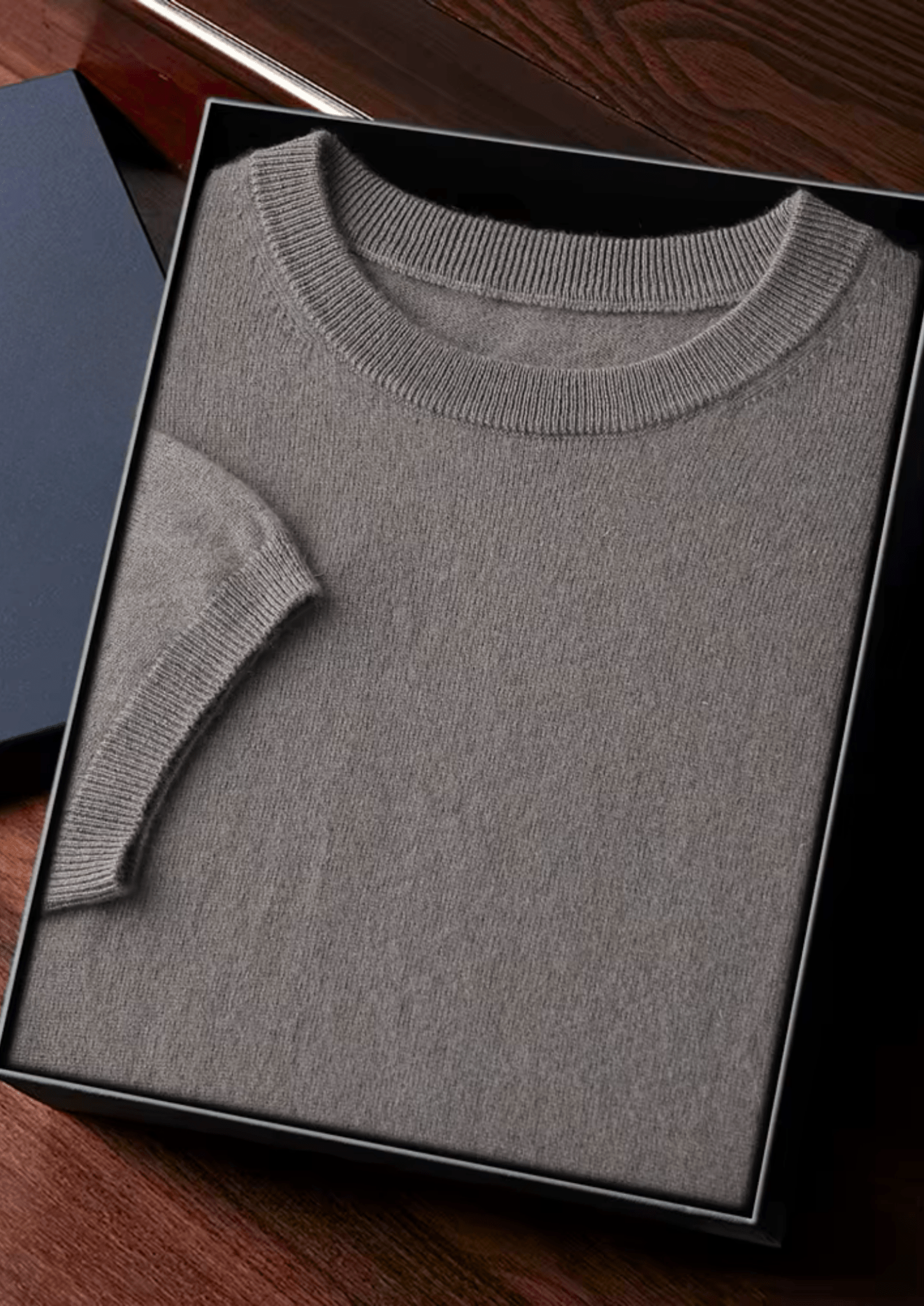 PREMIUM CASHMERE CLASSIC CREWNECK T - SHIRT - Derada