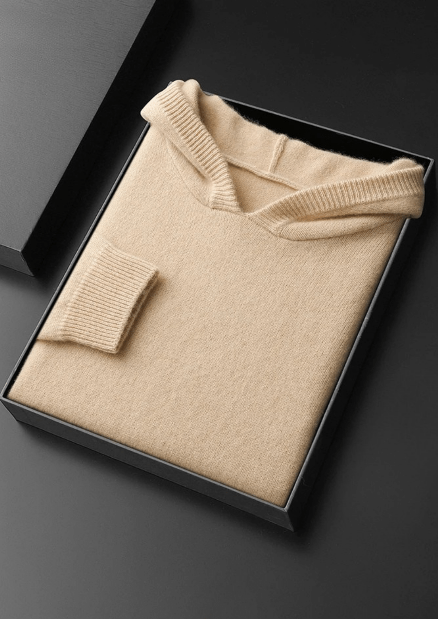 PREMIUM CASHMERE LEISURE HOODIE - Derada