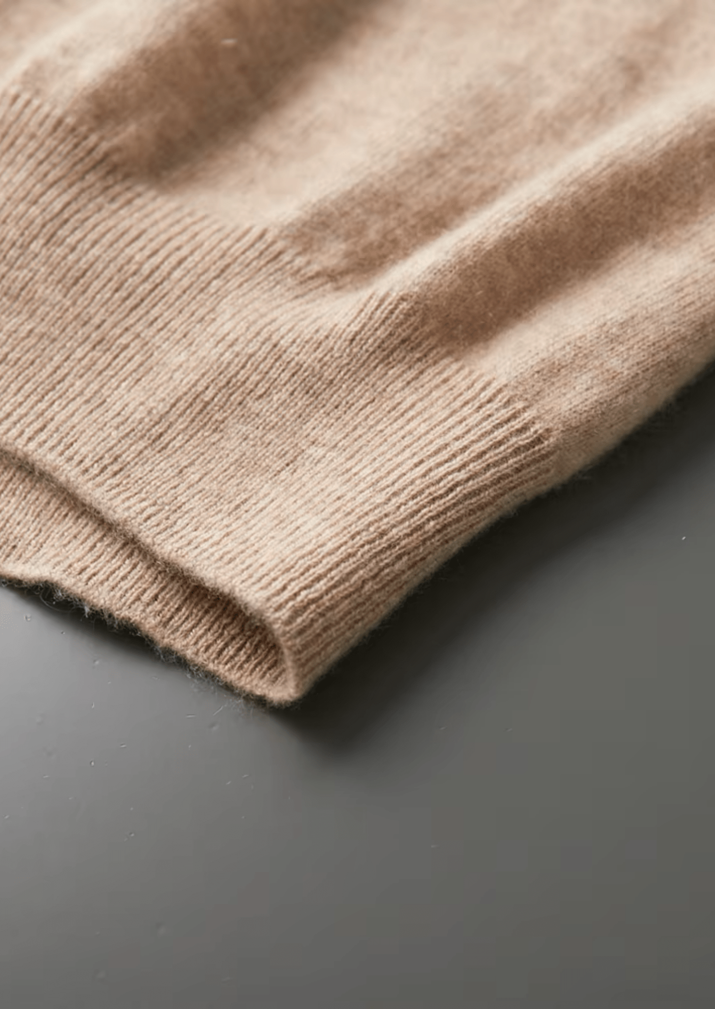 PREMIUM CASHMERE MOCK NECK T - SHIRT - Derada