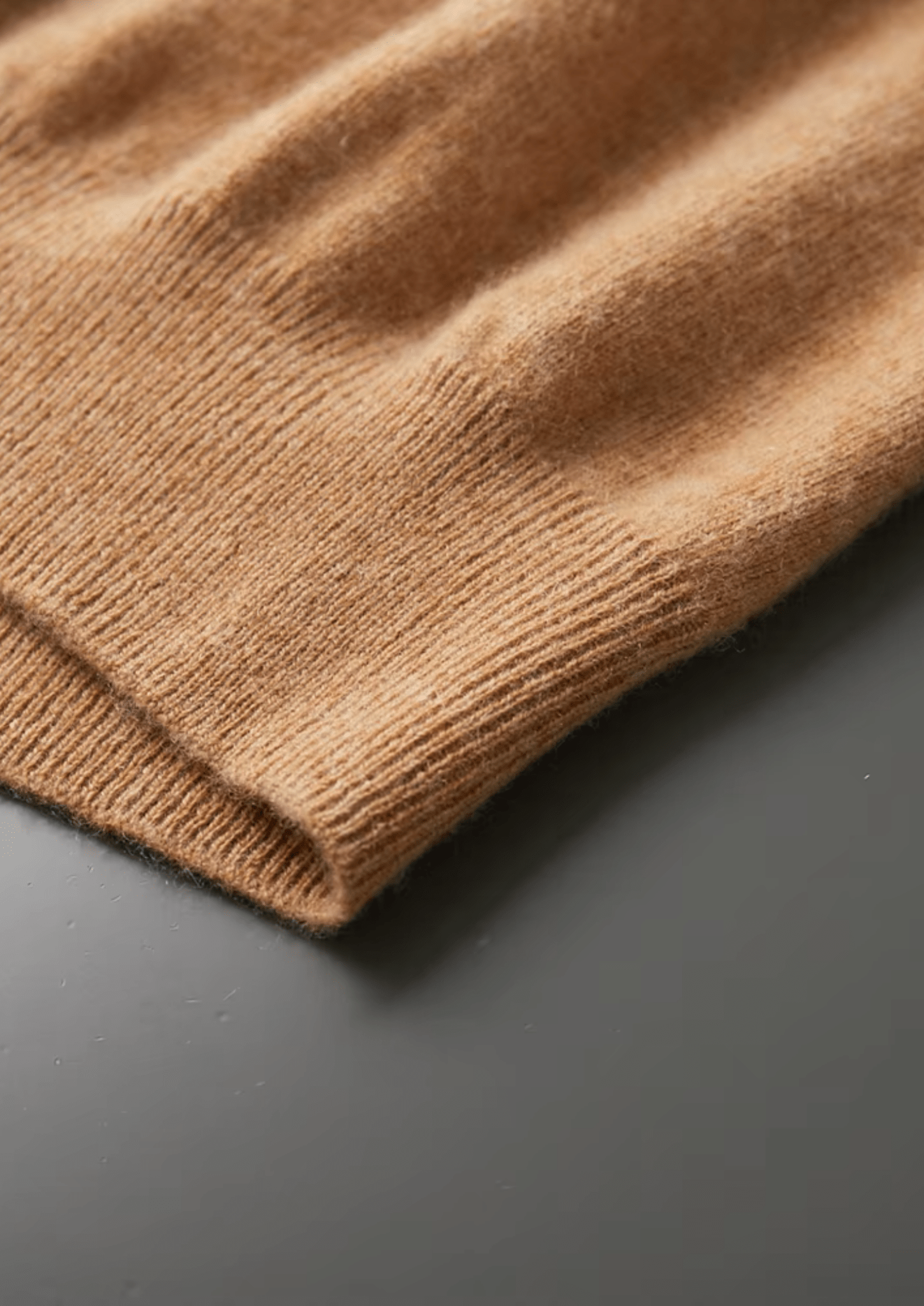 PREMIUM CASHMERE MOCK NECK T - SHIRT - Derada