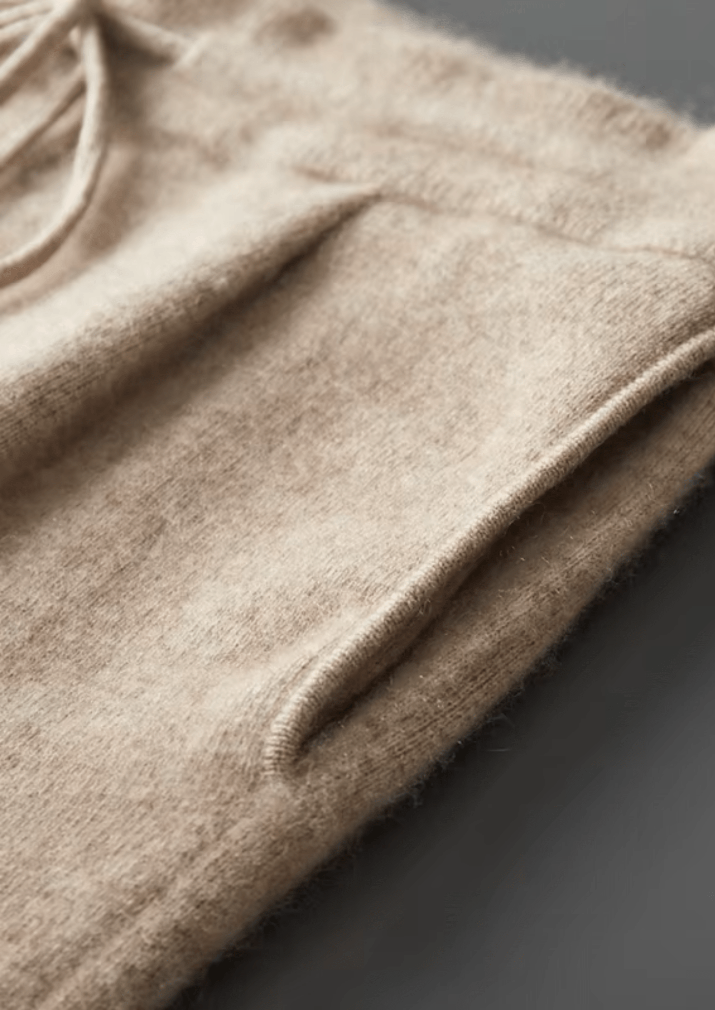 PREMIUM CASHMERE PLEATED TROUSERS - Derada