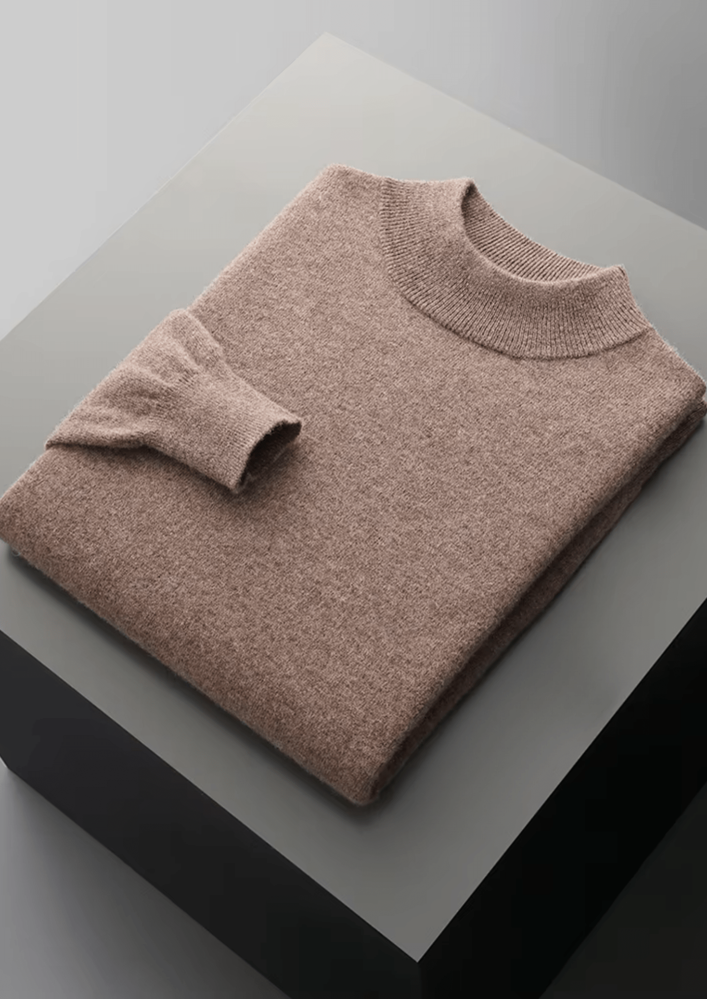 PURE EXTRA - FINE MERINO WOOL CLASSIC MOCKNECK - Derada