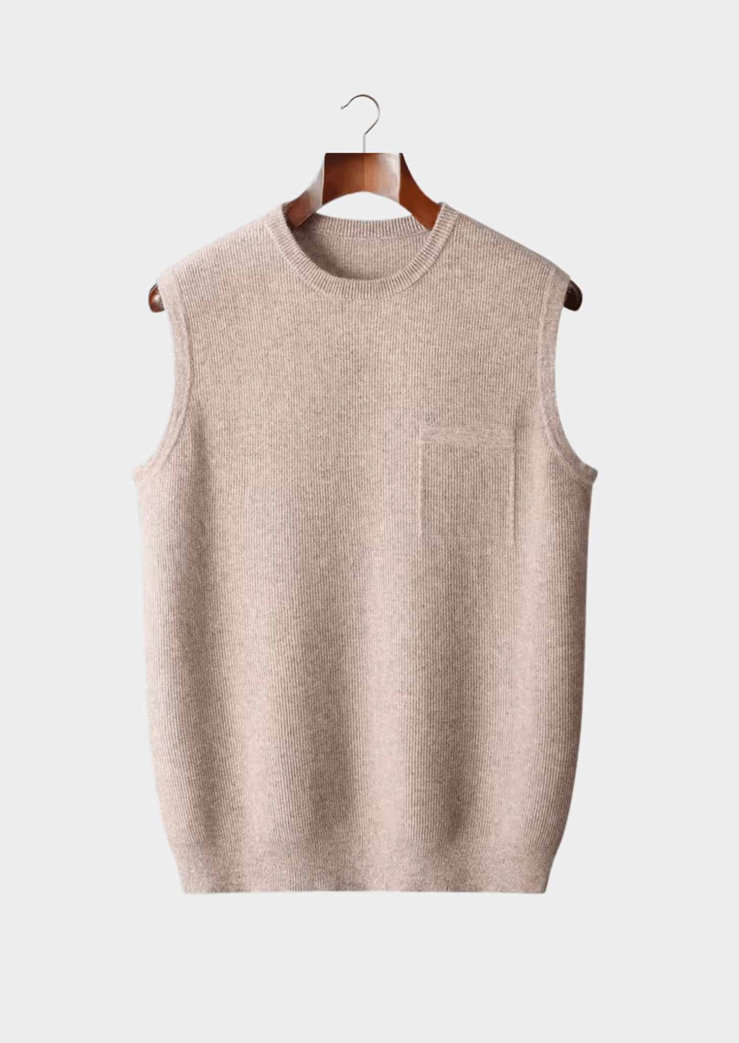 PURE EXTRA - FINE MERINO WOOL CREWNECK VEST - Derada