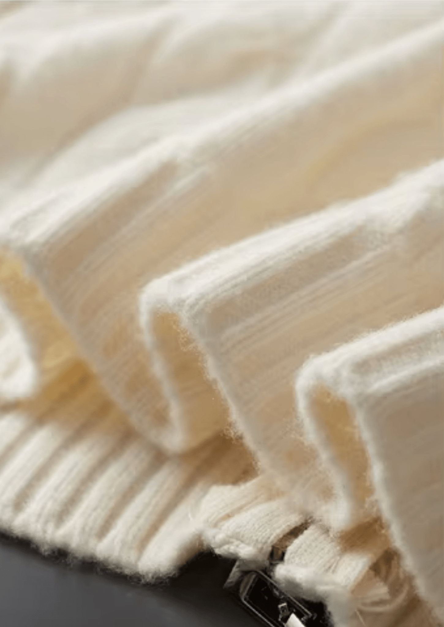 PURE EXTRA - FINE MERINO WOOL DUAL - ZIP CABLE CARDIGAN - Derada