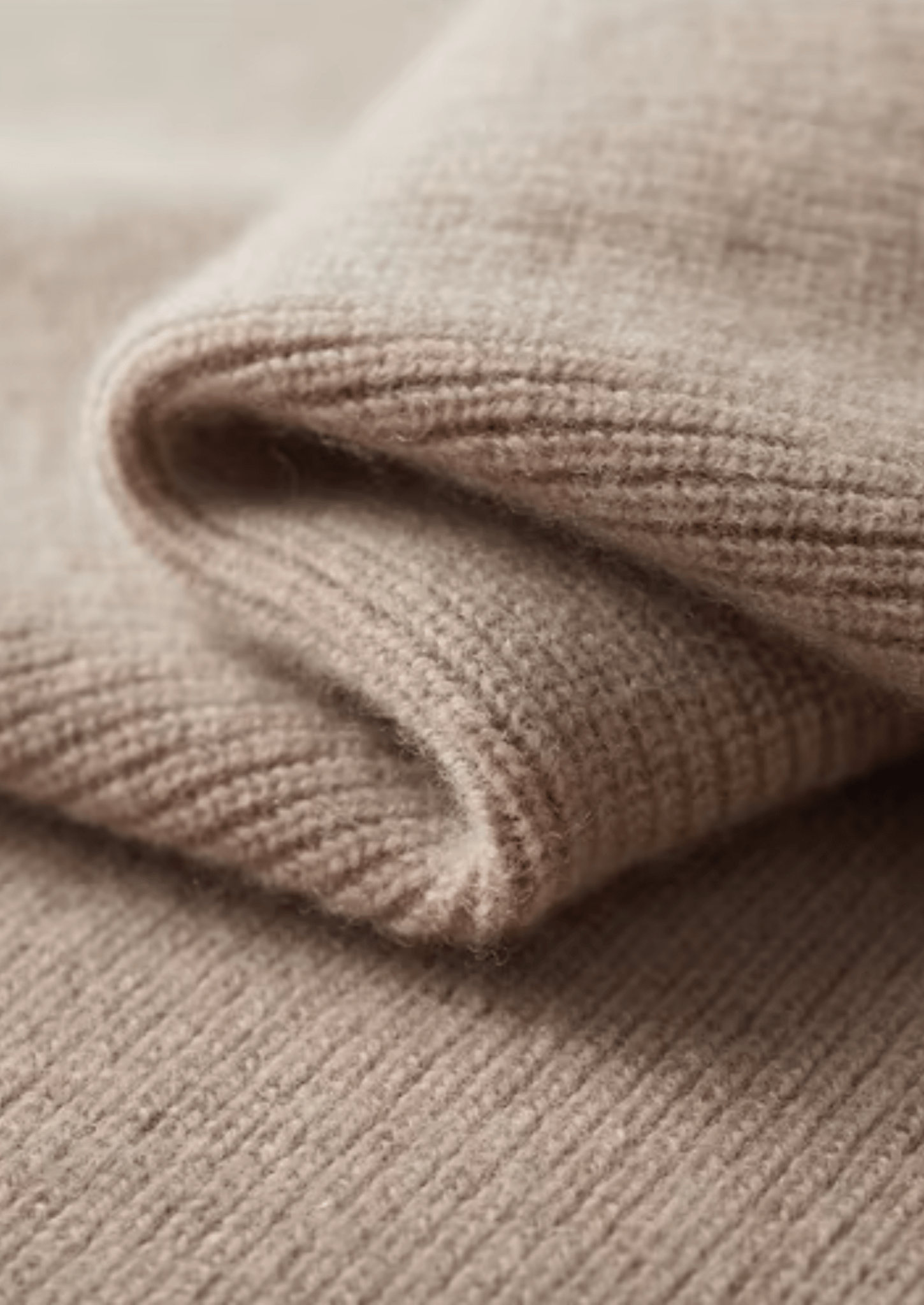 PURE EXTRA - FINE MERINO WOOL TWO TONE ZIPPER SWEATER POLO - Derada